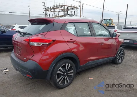 2018 Nissan Kicks Sv z USA, uszkodzony, nr VIN 3N1CP5CU5JL534249